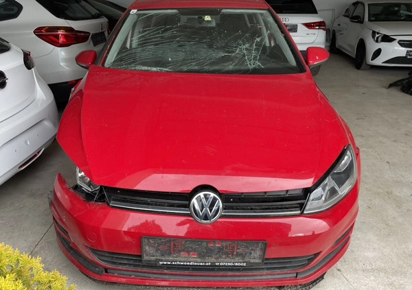 Volkswagen Golf cena 17900 przebieg: 134000, rok produkcji 2016 z Mikołajki małe 56